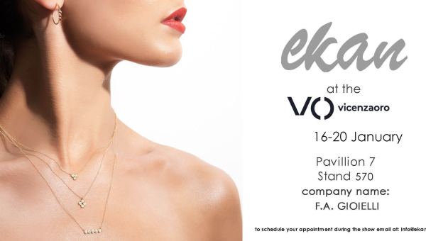 Ανακαλύψτε τις νέες συλλογές της EKAN  στη VicenzaOro